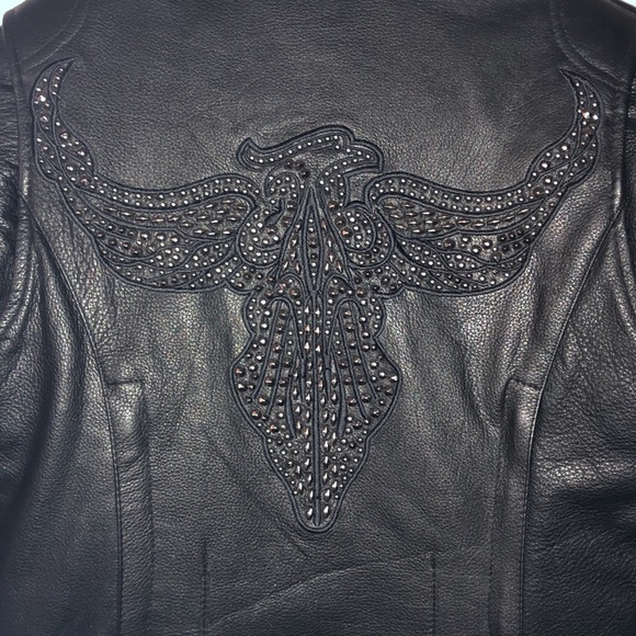 Leather Riding Jacket - Picture 2 of 5